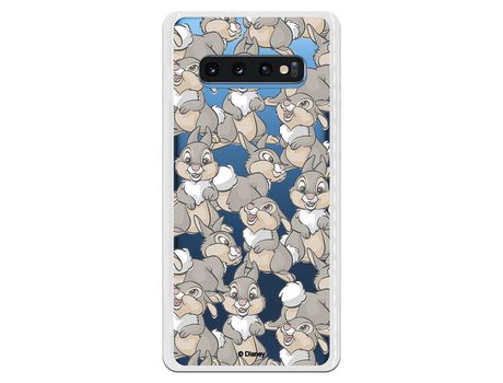 Funda para Samsung Galaxy S10 Plus Oficial de Disney Tambor Patrones - Bambi