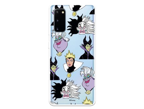 Funda para Samsung Galaxy S20 Oficial de Disney Villanas Patrón