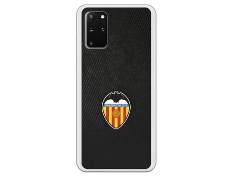 Funda para Samsung Galaxy S20 Plus del Valencia Franjas Negras - Licencia Oficial Valencia CF