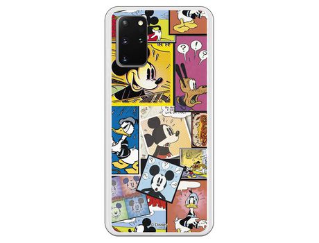 Funda para Samsung Galaxy S20 Plus Oficial de Disney Mickey Comic - Clásicos Disney