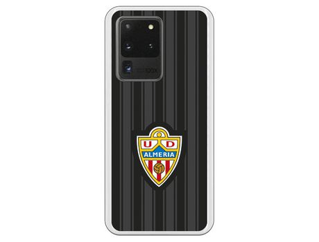 Funda para Samsung Galaxy S20 Ultra del Almería fondo negro - Licencia Oficial