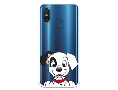 Funda para Xiaomi Mi 8 Pro Oficial de Disney Cachorro Sonrisa - 101 Dalmatas