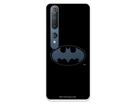 Funda para Xiaomi Mi 10 Oficial de DC Comics Batman Logo Transparente - DC Comics