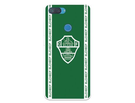 Funda para Xiaomi Mi 8 Lite del Elche CF Escudo Fondo Verde - Licencia Oficial Elche CF