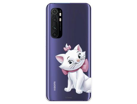 Funda para Xiaomi Mi Note 10 Lite Oficial de Disney Marie Silueta - Los Aristogatos