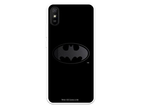Funda para Xiaomi Redmi 9A Oficial de DC Comics Batman Logo Transparente - DC Comics