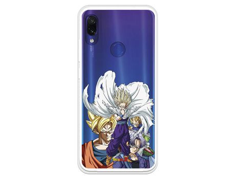 Funda para Xiaomi Redmi Note 7 Oficial de Dragon Ball Guerreros Saiyans - Dragon Ball