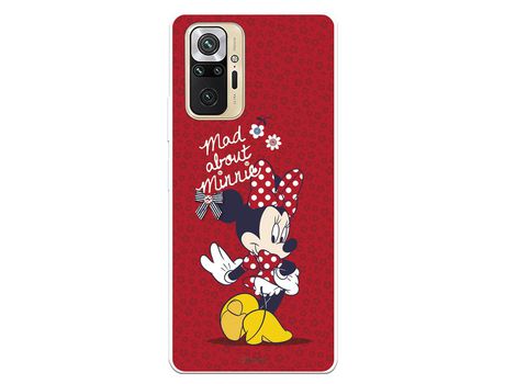Funda para Xiaomi Redmi Note 10 Pro Oficial de Disney Minnie Mad About - Clásicos Disney