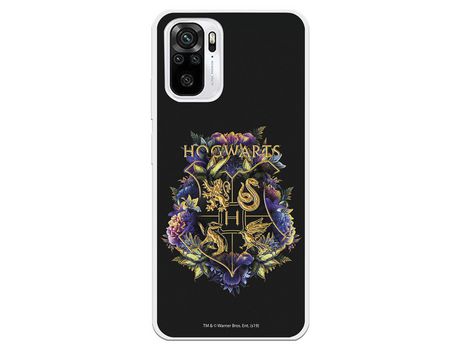 Funda para Xiaomi Redmi Note 10 Oficial de Harry Potter Hogwarts Floral - Harry Potter