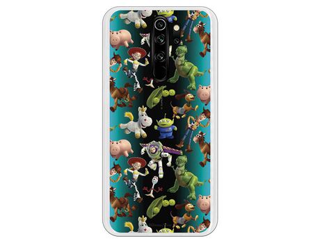 Funda para Xiaomi Redmi Note 8 Pro Oficial de Disney Muñecos Toy Story Siluetas - Toy Story