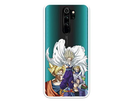Funda para Xiaomi Redmi Note 8 Pro Oficial de Dragon Ball Guerreros Saiyans - Dragon Ball