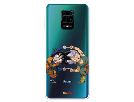 Funda para Xiaomi Redmi Note 9S Oficial de Dragon Ball Goten y Trunks Fusión