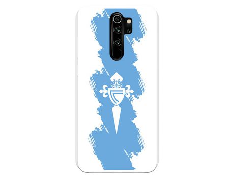 Funda para Xiaomi Redmi Note 8 Pro del Celta Escudo Trazo azul - Licencia Oficial RC Celta