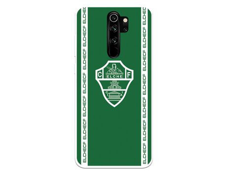 Funda para Xiaomi Redmi Note 8 Pro del Elche CF Escudo Fondo Verde - Licencia Oficial Elche CF