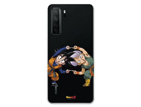 Funda para Huawei P40 Lite 5G Oficial de Dragon Ball Goten y Trunks Fusión