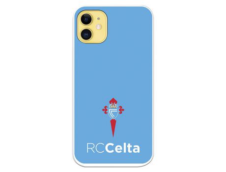 Funda para iPhone 11 del Celta Escudo Fondo azul - Licencia Oficial RC Celta