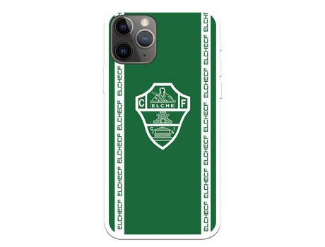 Funda para iPhone 11 Pro del Elche CF Escudo Fondo Verde - Licencia Oficial Elche CF