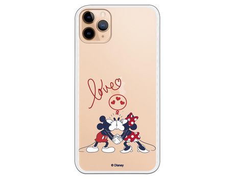 Funda para iPhone 11 Pro Max Oficial de Disney Mickey y Minnie Love - Clásicos Disney
