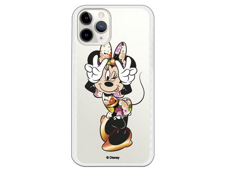 Funda para iPhone 11 Pro Oficial de Disney Minnie Posando - Clásicos Disney