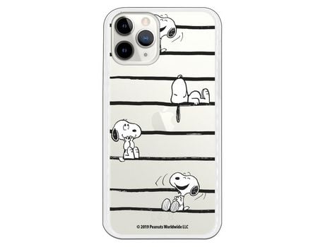 Funda para iPhone 11 Pro Oficial de Peanuts Snoopy rayas - Snoopy