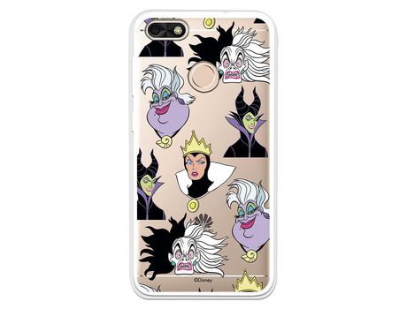 Funda para Huawei Y6 Pro 2017 Oficial de Disney Villanas Patrón