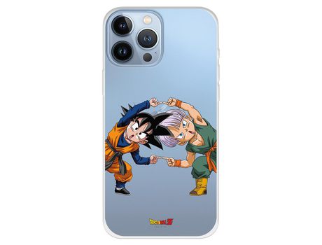 Funda para iPhone 13 Pro Max Oficial de Dragon Ball Goten y Trunks Fusión