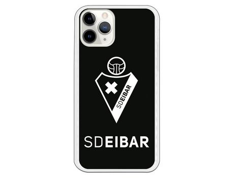 Funda para iPhone 11 Pro del Eibar Escudo Fondo Negro - Licencia Oficial SD Eibar