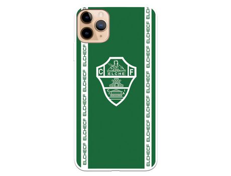 Funda para iPhone 11 Pro Max del Elche CF Escudo Fondo Verde - Licencia Oficial Elche CF