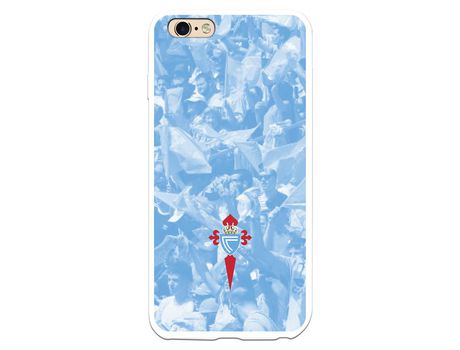 Funda para iPhone 6 Plus del Celta Escudo Fondo Hinchada - Licencia Oficial RC Celta