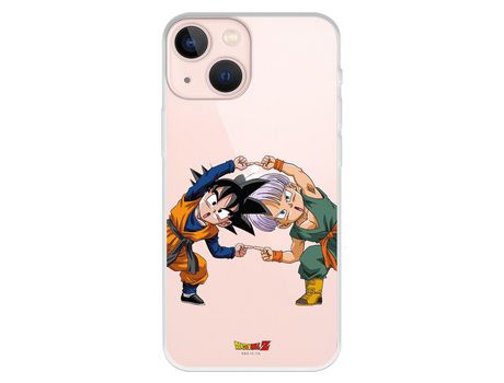 Funda para iPhone 13 Mini Oficial de Dragon Ball Goten y Trunks Fusión
