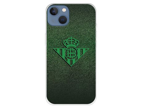 Funda para iPhone 13 del Betis Escudo Verde Fondo trama - Licencia Oficial