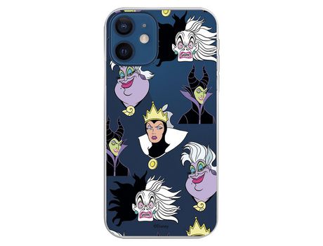 Funda para iPhone 12 Mini Oficial de Disney Villanas Patrón