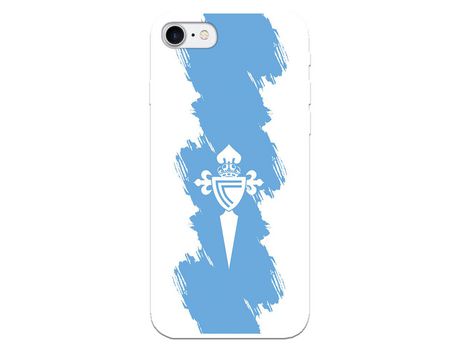 Funda para iPhone 7 del Celta Escudo Trazo azul - Licencia Oficial RC Celta