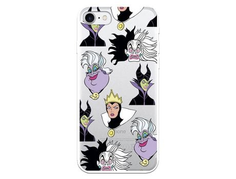 Funda para iPhone 7 Oficial de Disney Villanas Padrón