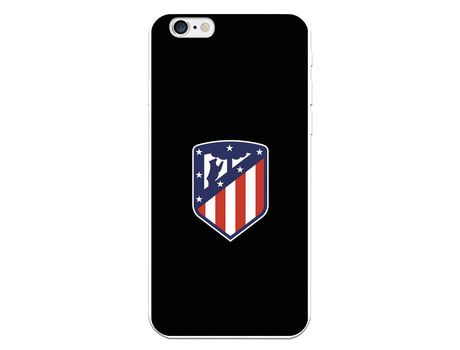 Funda para iPhone 6S del Atleti Escudo Fondo Negro - Licencia Oficial