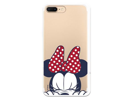 Funda para iPhone 7 Plus Oficial de Disney Minnie Cara - Clásicos Disney