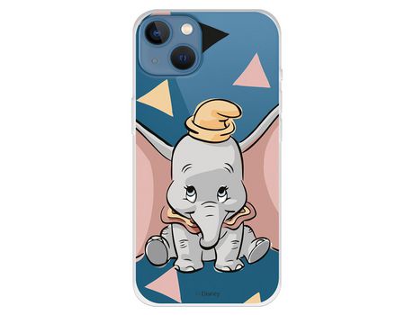 Funda para iPhone 13 Oficial de Disney Dumbo Silueta Transparente - Dumbo