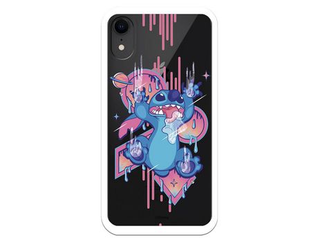 Funda para iPhone XR Oficial de Disney Stitch Graffiti - Lilo & Stitch