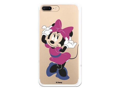 Funda para iPhone 7 Plus Oficial de Disney Minnie Rosa - Clásicos Disney
