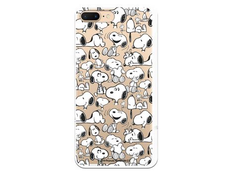 Funda para iPhone 7 Plus Oficial de Peanuts Snoopy siluetas - Snoopy