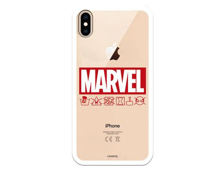 Funda para iPhone XS Max Oficial de Marvel Marvel Logo Red - Marvel
