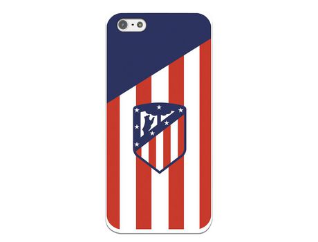 Funda para iPhone SE 2016 del Atleti Escudo Fondo Atletico - Licencia Oficial