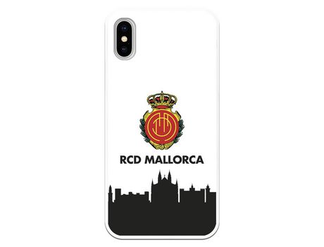 Funda para iPhone X del Mallorca RCD Mallorca Skyline - Licencia Oficial RCD Mallorca