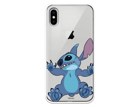 Funda para iPhone X Oficial de Disney Stitch Trepando - Lilo & Stitch
