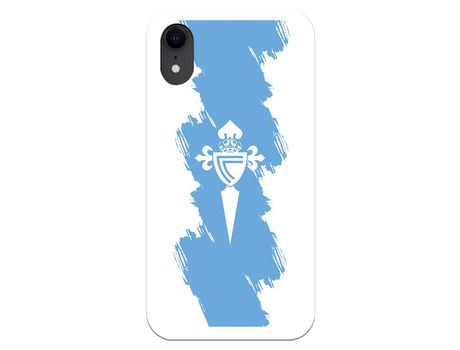 Funda para iPhone XR del Celta Escudo Trazo azul - Licencia Oficial RC Celta