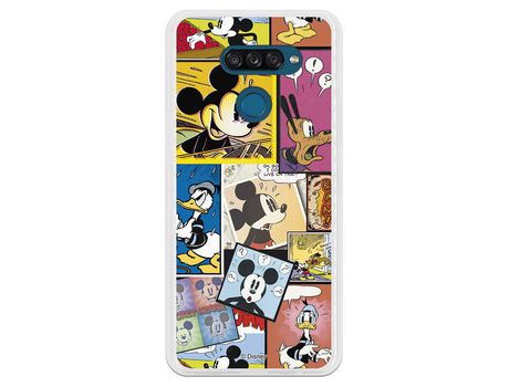 Funda para LG K50S Oficial de Disney Mickey Comic - Clásicos Disney