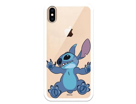 Funda para iPhone XS Max Oficial de Disney Stitch Trepando - Lilo & Stitch