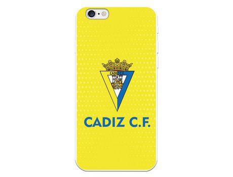 Funda para iPhone 6S del Cádiz Fondo Amarillo - Licencia Oficial