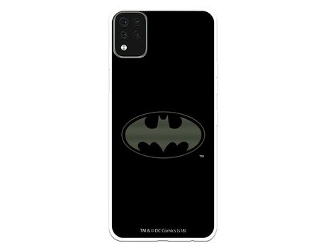 Funda para LG K42 Oficial de DC Comics Batman Logo Transparente - DC Comics