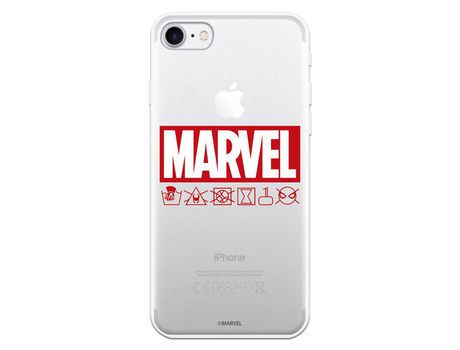 Funda para iPhone 7 Oficial de Marvel Marvel Logo Red - Marvel